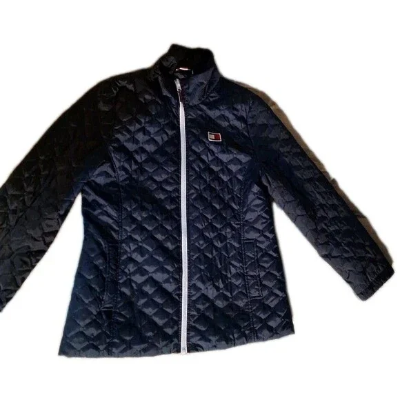 Tommy Hilfiger 3-in-1 All Weather System Inner Jacket Quilted Mock Neck Womens L - Picture 1 of 6